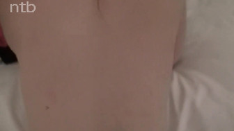 Pale skinned white MILF was ready for quick one with her hung black lover