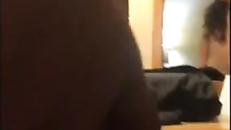 Cuckold white woman gets fucked by her endowed black bull