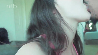 Incredibly sexy brunette with perfect body fucks BBC