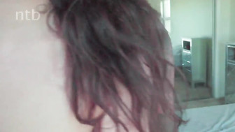 Incredibly sexy brunette with perfect body fucks BBC