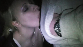 Tia Cucks boyfriend with strangers.