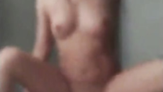 asian ridding her white bf