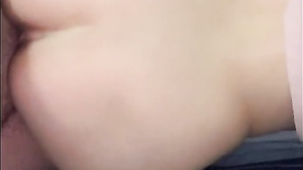 Asian with a Booty taking back Shots