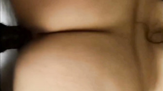 Juicy ass latina makes his black dick cums hard