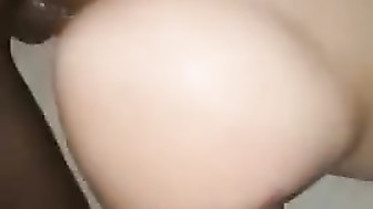 I guess he forgot to pull out