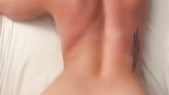 Creaming big black cock