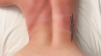 Creaming big black cock