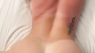 Creaming big black cock