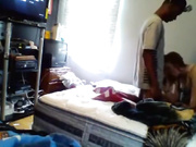 White girl with her black boyfriend