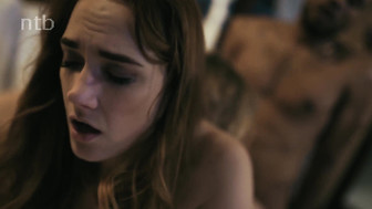 Threesome lucky black lover and two sexy white chicks