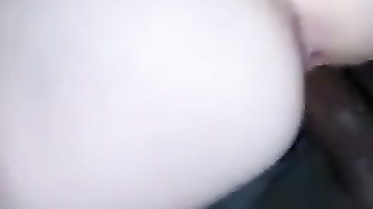 Black guy gives white girl the cock