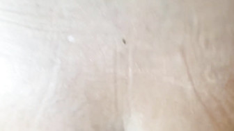 Redhead white MILF sucks BBC off and gets creampie in her ass