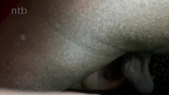 Insatiable blond enjoys sheer size of that BBC and gets her wet pussy creampied