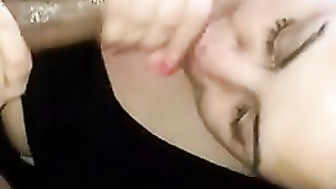 Perfect Submissive Latina Worships Black Dick