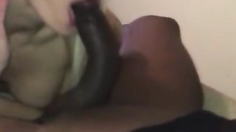 Long BBC deep mouthfucking