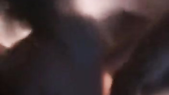 Slut getting pounded threesome