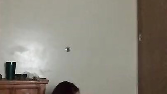 Happy white GF rides a Black Dick