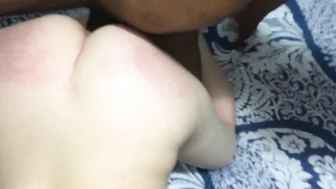 Pretty Blonde Rides Huge BBC