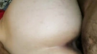 Creampie for wife with big ass