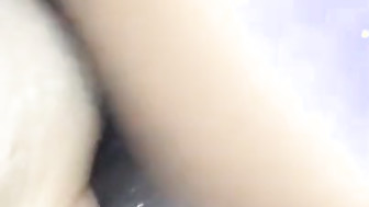 Cuckold Wife Squirts all over black dick