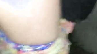 Cheating wife outdoor fun