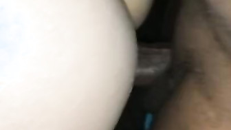 Cheating wife outdoor fun