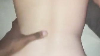 Tight white pussy gets dicking