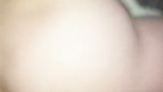 Tight white pussy gets dicking