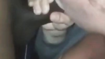 White Girl Sucks BBC for the first Time