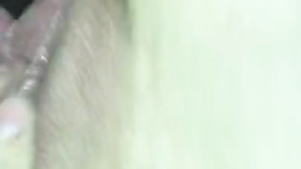 Cuck Hubby fims wife fuck and creampie