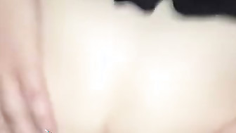 White girl loves anal BBC fuck