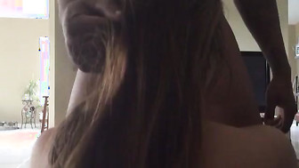 Let me leave my morning wood at the bottom of your thro