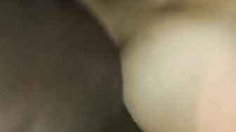 White bf films her gettin fucked