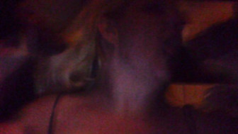 My wife Connie Moore sucking 2 black cocks