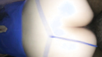 PAWG rides black dick bare