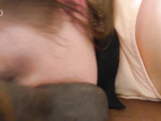 Thick body MILF takes big black cock