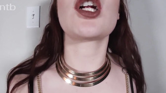 Big ass white redhead gets BBC