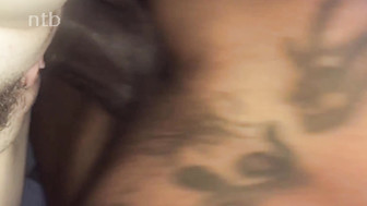 Sweet white babe gets fucked and stretched by that enormous black dick