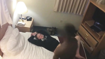 White girl Cant take BBC and tapsout