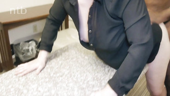 Shorthair PAWG blonde gets big black cock