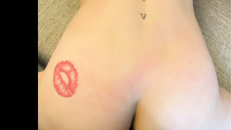 Huge BBC drills tight white pussy in doggystyle position