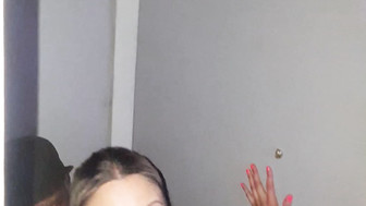 Hotwife meeting BBC at Adult Video Arcade Booths with Glory Holes