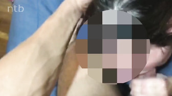 Cuckold white wife fucks big black cock while her husband was filming her