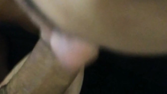 hotwife slut sucking big dick while hubby records