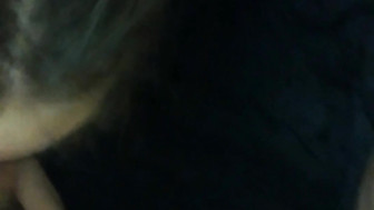 hotwife slut sucking big dick while hubby records