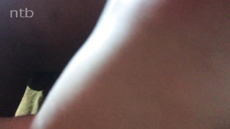 Greedy white MILF fucks big black cock bareback and gets creampied