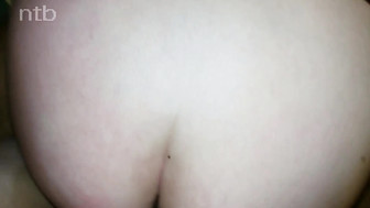 Cuckold white wife gets that thick black cock balls deep and with hubby's help