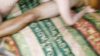 Cuckold white wife gets that thick black cock balls deep and with hubby's help