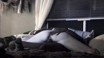 Bareback creampie interracial slutwife