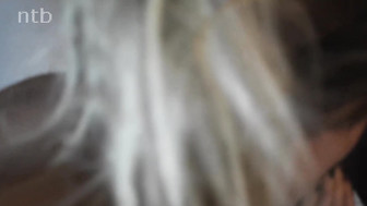 Cuckold white blond gets that BBC deep in her throat while hubby was watching